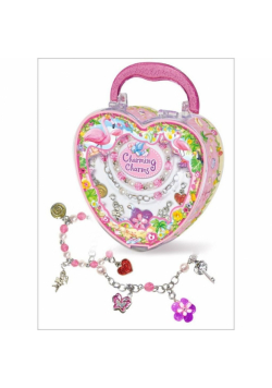 Zestaw biżuterii + Charms Flaming