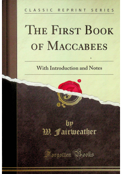 The First Book of Maccabees