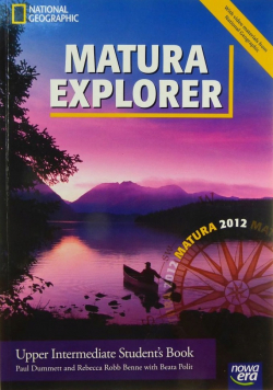 Matura Explorer Upper intermediate Student s Book Nowa