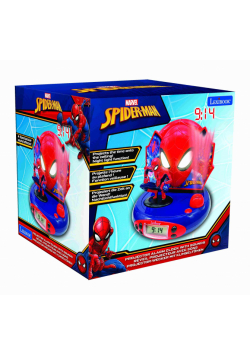 Budzik z projektorem Spider Man Lexibook  RP500SP