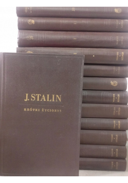 Stalin Dzieła 13 tomów