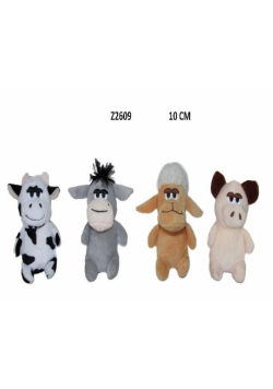 Zwierzęta brelok 10cm MIX