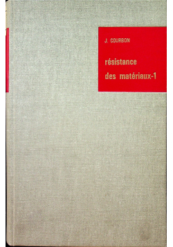 Resistance des materiaux 1