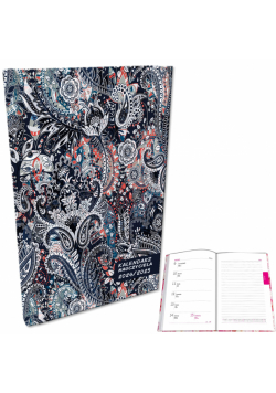 Kalendarz nauczyciela 2024/2025 A5 tygodniowy Paisley Ornament
