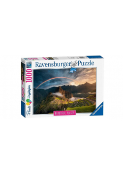 Puzzle 1000 Tęcza nad Machu Piccu - Peru