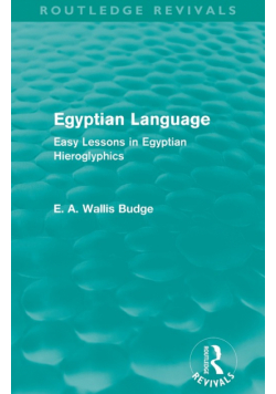 Egyptian Language (Routledge Revivals)