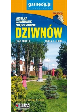 Plan miasta - Dziwnów, Dziwnówek, Międzywodzie