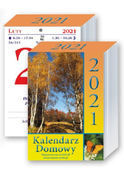 Kalendarz 2021 KL04 Kalendarz Domowy