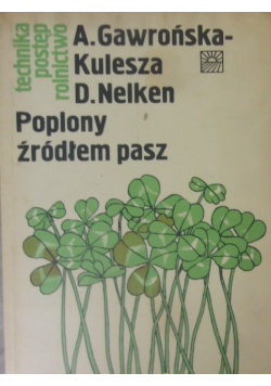 Poplony źródłem pasz
