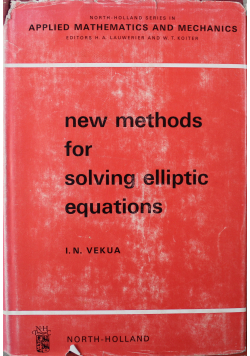 New methods for solving elliptic equations