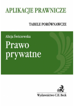 Prawo prywatne Tabele porównawcze
