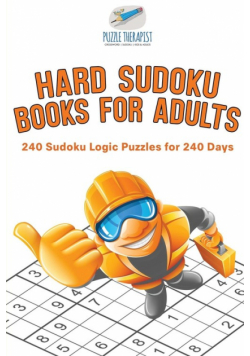 Hard Sudoku Books for Adults | 240 Sudoku Logic Puzzles for 240 Days