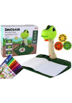 Projektor do rysowania dinozaur z dźwiękiem