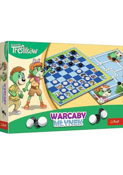 Gra Warcaby i Młynek Rodzina Treflików 02658