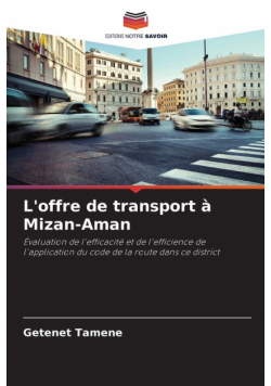 L'offre de transport à Mizan-Aman