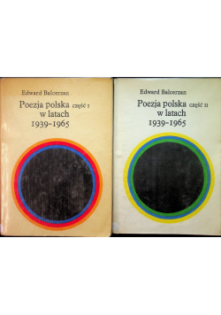 Poezja polska w latach 1939 1945 część 1 i 2