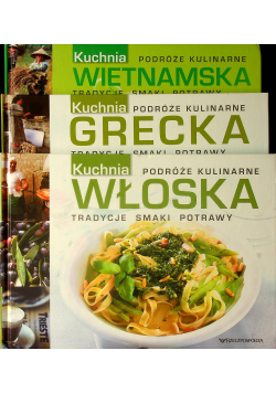 Kuchnia włoska grecka wietnamska