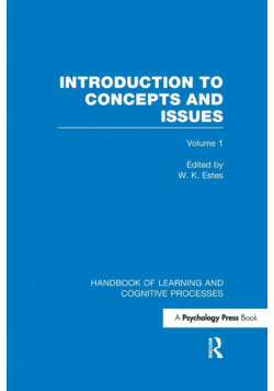 Handbook of Learning and Cognitive Processes (Volume 1)