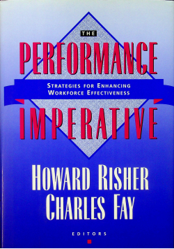 The Performance Imperative