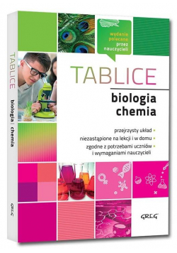 Tablice: biologia + chemia GREG