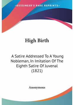High Birth