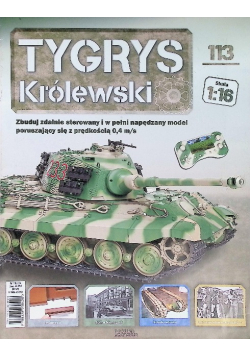 Kolekcja Tygrys Królewski Czołg Nr 113 / 24