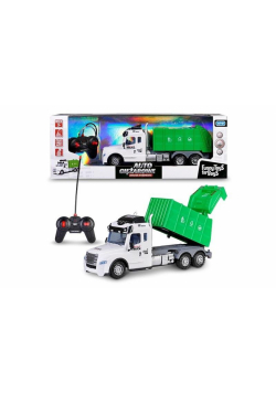 Auto ciężarowe śmieciarka R/C Toys for Boys