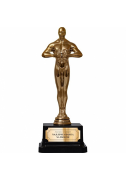 Statuetka prezentowa z napisem Zwycięzca...