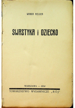 Swastyka i dziecko 1934 r.