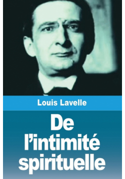 De l'intimité spirituelle