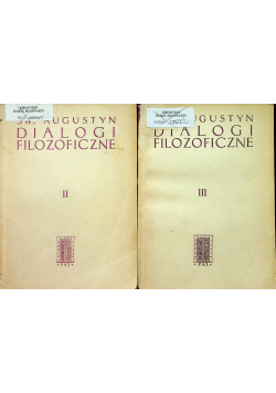 Dialogi filozoficzne Tom II - IIII