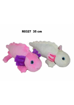 Maskotka Aksolotl 35cm R0327 1szt.mix
