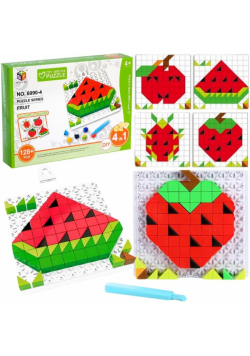 Puzzle DIY mozaika owoców 128el