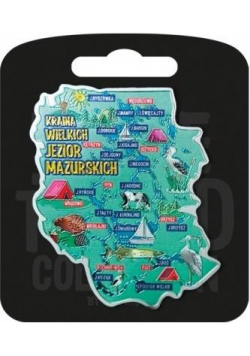 Magnes I love Poland Mazury ILP-MAG-A-MAZ-05