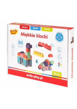 Klocki miękkie 50el
