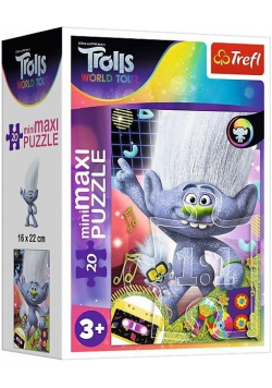 Puzzle 20 miniMaxi W muzycznym świecie Troli 3