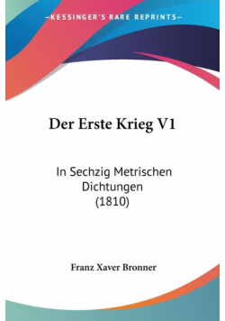 Der Erste Krieg V1