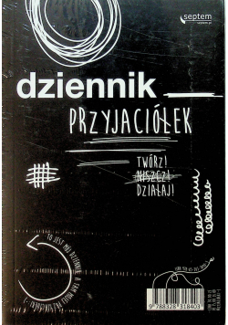 Dziennik przyjaciółek Twórz niszcz działaj  NOWA