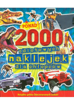 2000 odlotowych naklejek dla chłopców
