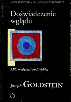 Doświadczenie wglądu  ABC medytacji buddyjskiej