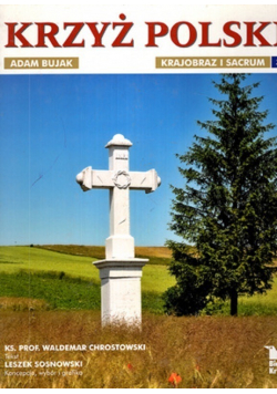 Krzyż polski plus autograf Bujaka