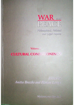 War and Peace Vol 1