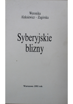 Syberyjskie blizny