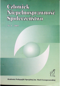 Człowiek niepełnosprawność społeczeństwa