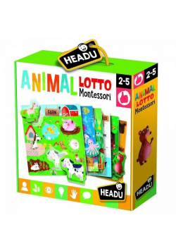 Montessori Zwierzęta Lotto HEADU