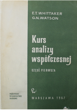 Kurs analizy współczesnej Część 1