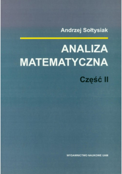 Analiza matematyczna: cz.2