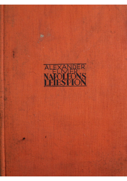 Napoleons Leibspion  1931 r
