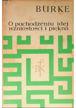 O pochodzeniu idej wzniosłości i piękna