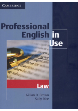Professional English in Use Law